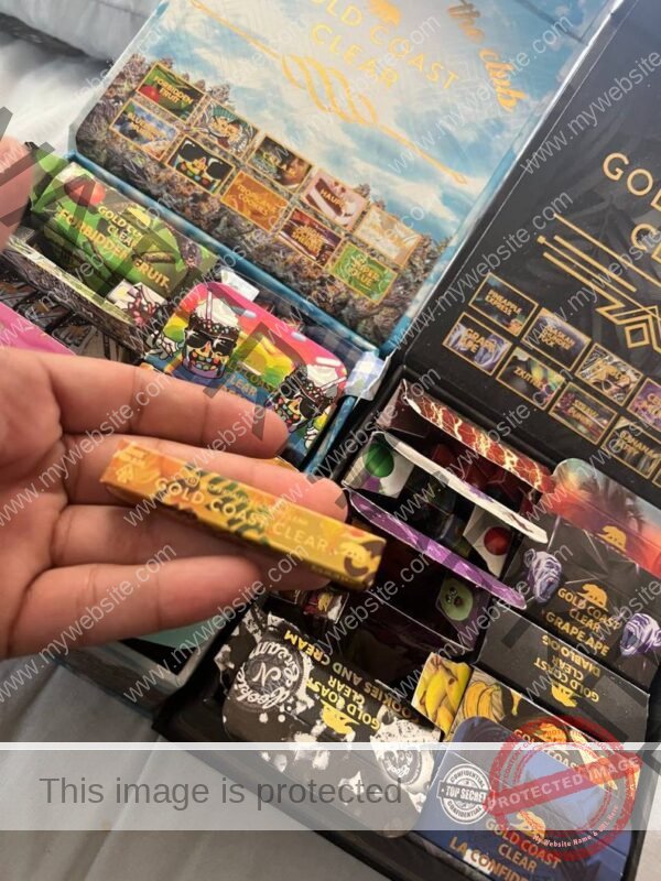 Buy Gold Coast Clear Carts | Premium THC Vape Cartridges